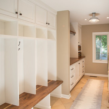 Modern Rustic Wayne Laundry & Mudroom