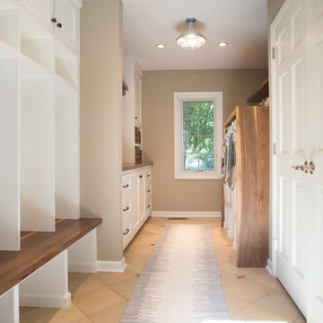 Modern Rustic Wayne Laundry & Mudroom