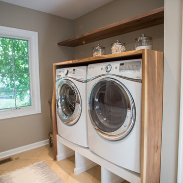 Modern Rustic Wayne Laundry & Mudroom
