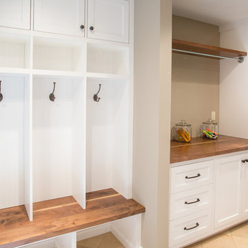 Modern Rustic Wayne Laundry & Mudroom
