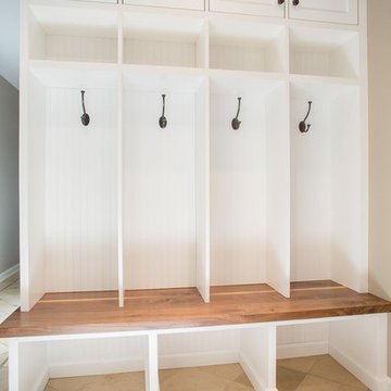 Transitional Laundry Room