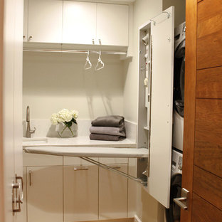 Modern Seaside Laundry Room