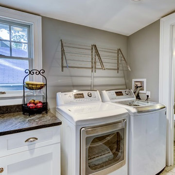 Modernized Mission Pantry, Laundry & Lavette