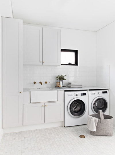 Scandinavian Laundry Room by User