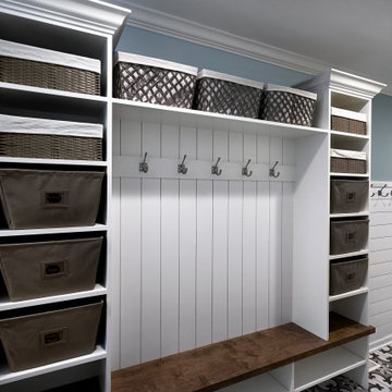 Mud Room Organized