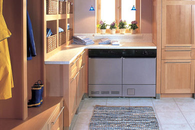 Inspiration for a laundry room remodel in Burlington