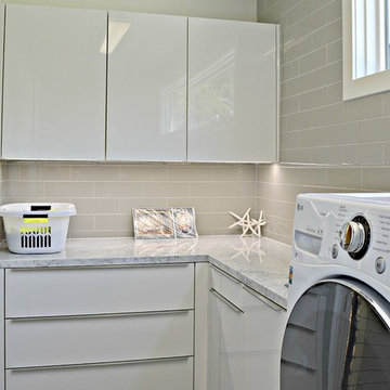 Muller Residence Laundry Room by Poggenpohl