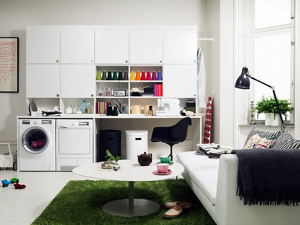 Eclectic Laundry Room by Bella Life Style