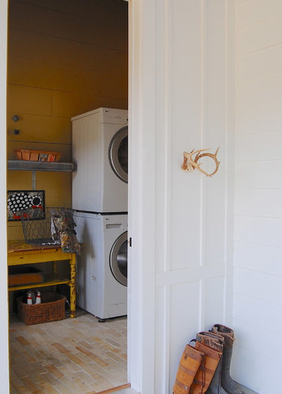 Farmhouse Laundry Room by Corynne Pless