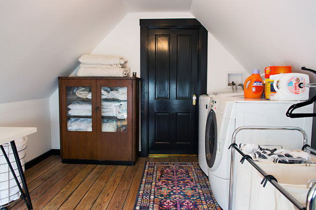 Eclectic Laundry Room by Parisi Images
