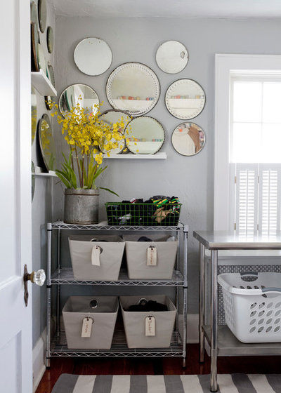 Eclectic Utility Room by Rikki Snyder