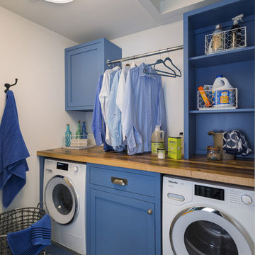 Narragansett, Rhode Island - Farmhouse - Laundry Room Countertop