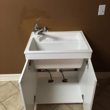 New Laundry Sink
