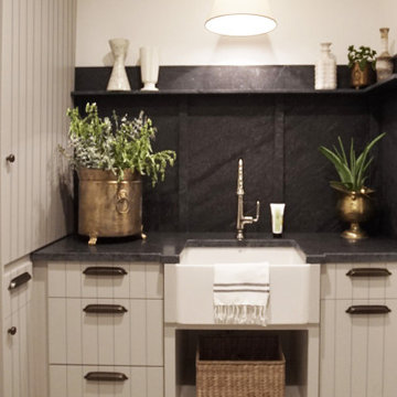 Northern California Style - Laundry Room www.hryanstudio.com