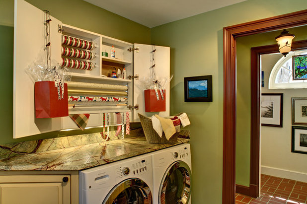 Traditional Laundry Room by Bruen Design Build Inc.