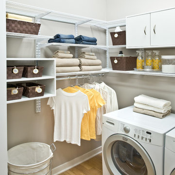 Organized Living freedomRail Laundry Room