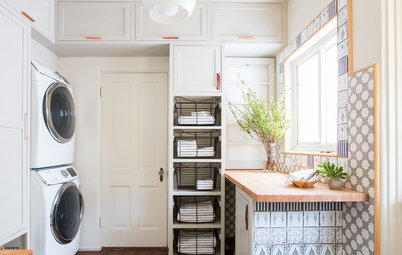 63-Square-Foot Laundry Room Fulfills a Long Wish List