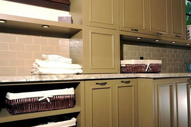 Example of a laundry room design in Calgary