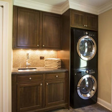 Traditional Laundry Room by Tarallo Kitchen and Bath, Inc.