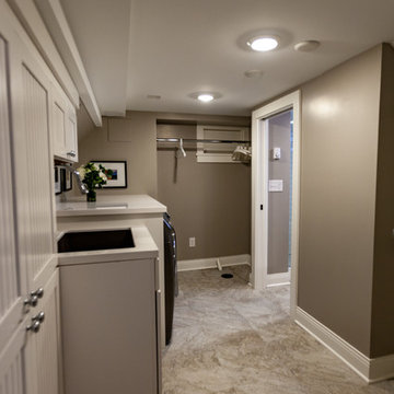 Project 3378-1 Basement Laundry + Bathroom + Family Room Seward Minneapolis