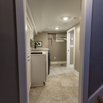 Project 3378-1 Basement Laundry + Bathroom + Family Room Seward Minneapolis