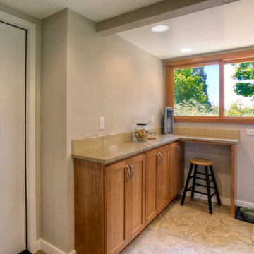 Recently Remodeled Laundry Room with Plenty of Storage