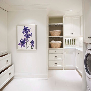 Traditional Laundry Room