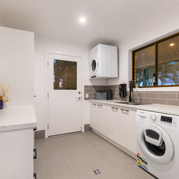 Renovated Practical Double Laundry