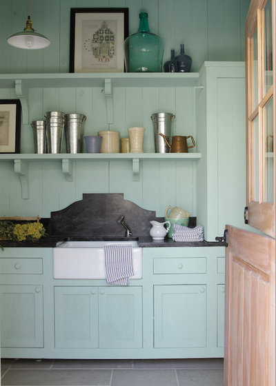Mediterranean Laundry Room Room of the Day: Southern Living Idea House laundry room