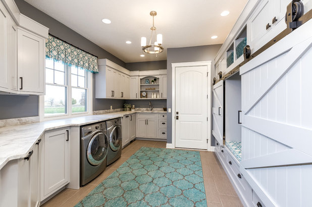Traditional Laundry Room by Ruby and Company