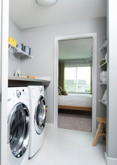 Modern Laundry Room by Wise Home + Design
