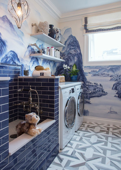 Laundry Room by Margot Hartford Photography