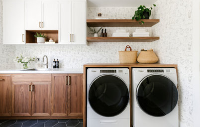 9 Practical Ideas From Summer 2020’s Most Popular Laundry Rooms