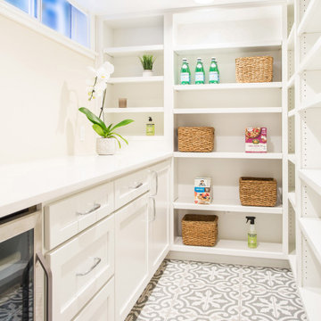 Seattle Farmhouse Laundry Room