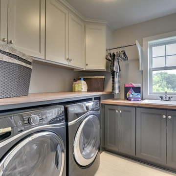 Second Floor Laundry Room – 2015 Woodhaven Model – Parade of Homes