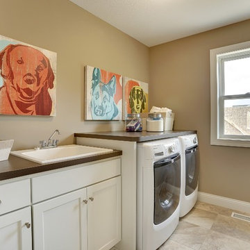 Second Floor Laundry Room – Maple Brook Model – Fall 2014 Parade of Homes