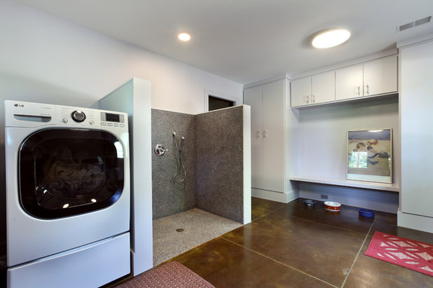 Rustic Laundry Room by Scott Christopher Homes