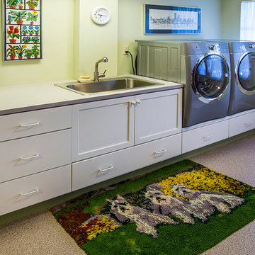 Sky River Laundry Cabinets