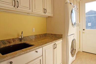 Inspiration for a laundry room remodel in Seattle