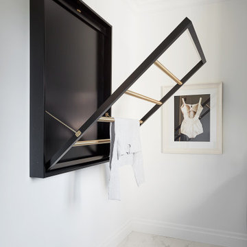 Sleek, Modern Home with Brass & Quartz Accents