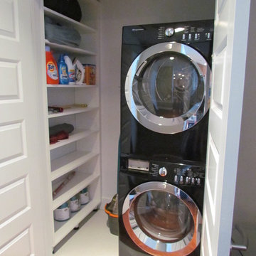 Small Square Laundry Room