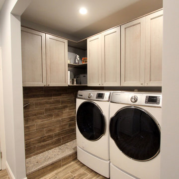 Stunning Laundry Room with Mud Room and Dog Shower ~ Brecksville, OH