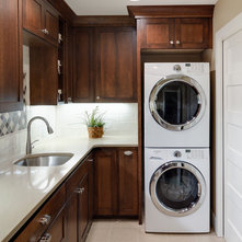 Traditional Laundry Room by C&R Remodeling