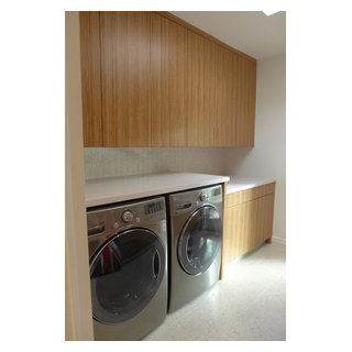 Tanglewood Area Kitchen, Pantry, and Utility Room - Midcentury ...