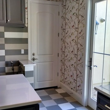 The Color Palette - Laundry Room in Granite Bay