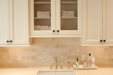 Example of a farmhouse laundry room design in Salt Lake City