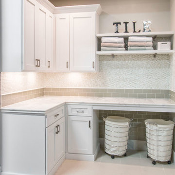 The Tile Shop - Bright and Clean Laundry Room