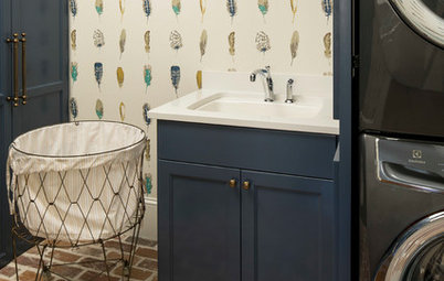 New This Week: 3 Laundry Rooms With Joyful Style