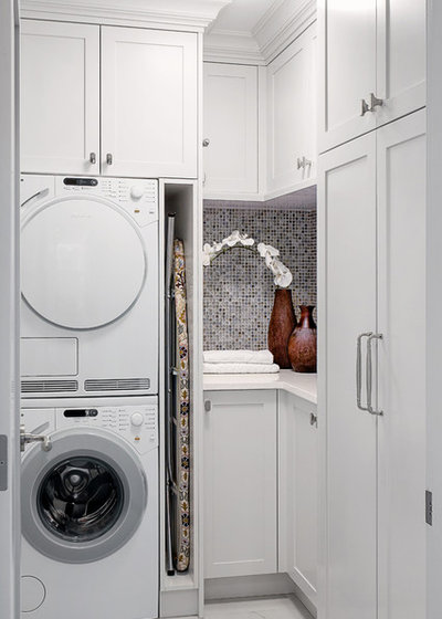 Traditional Laundry Room by Tony Colangelo Photography