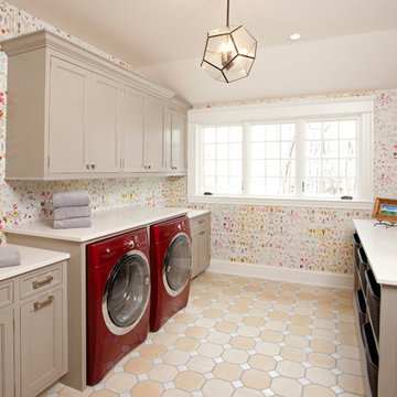 Traditional Laundry Room